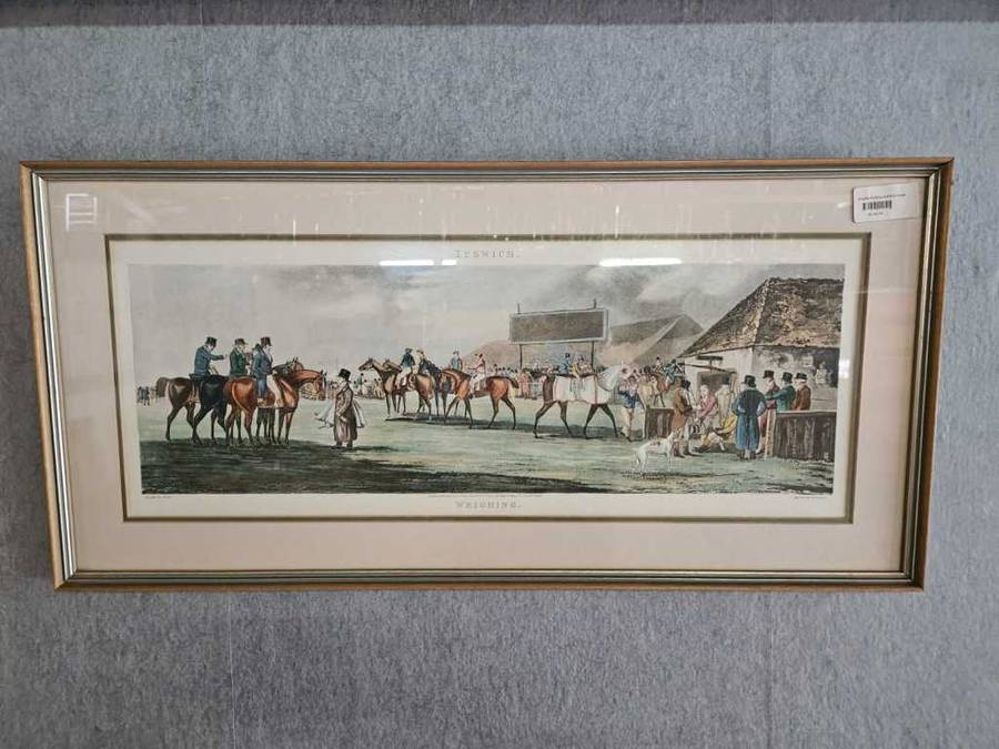 IPSWICH Vintage Framed Horse picture