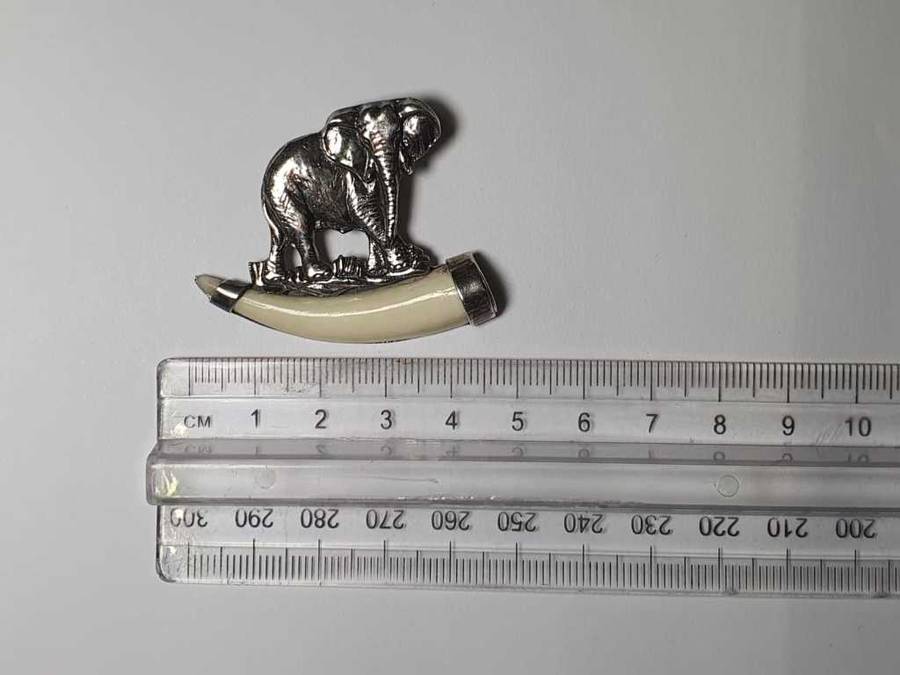 Discover the timeless charm of the Kruger Park Elephant Brooch