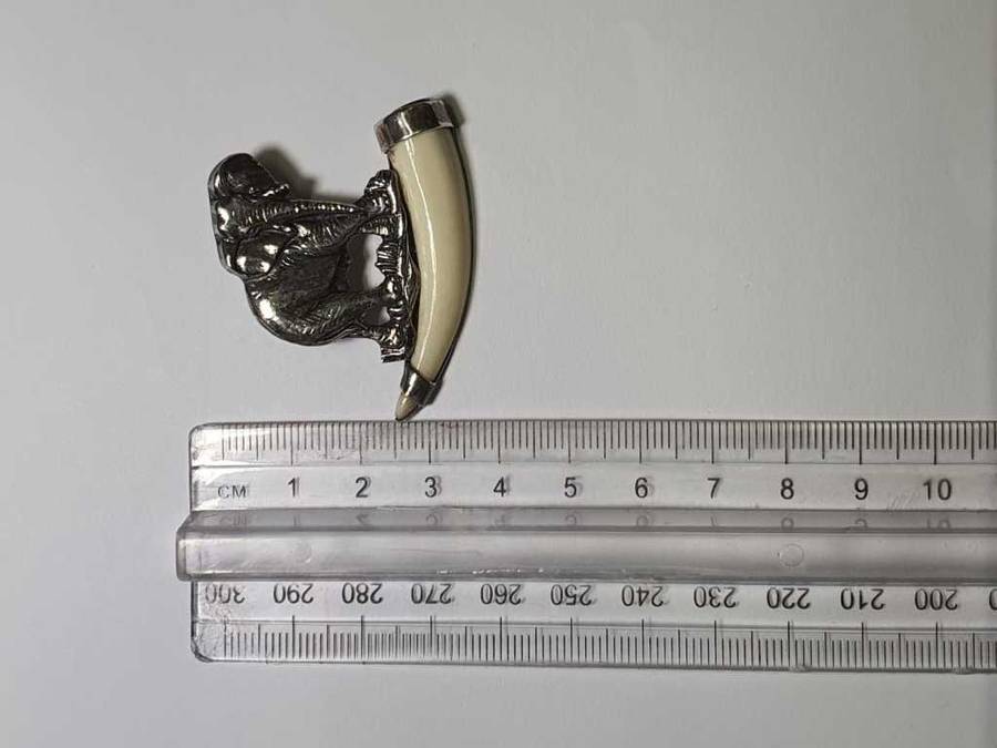 Discover the timeless charm of the Kruger Park Elephant Brooch