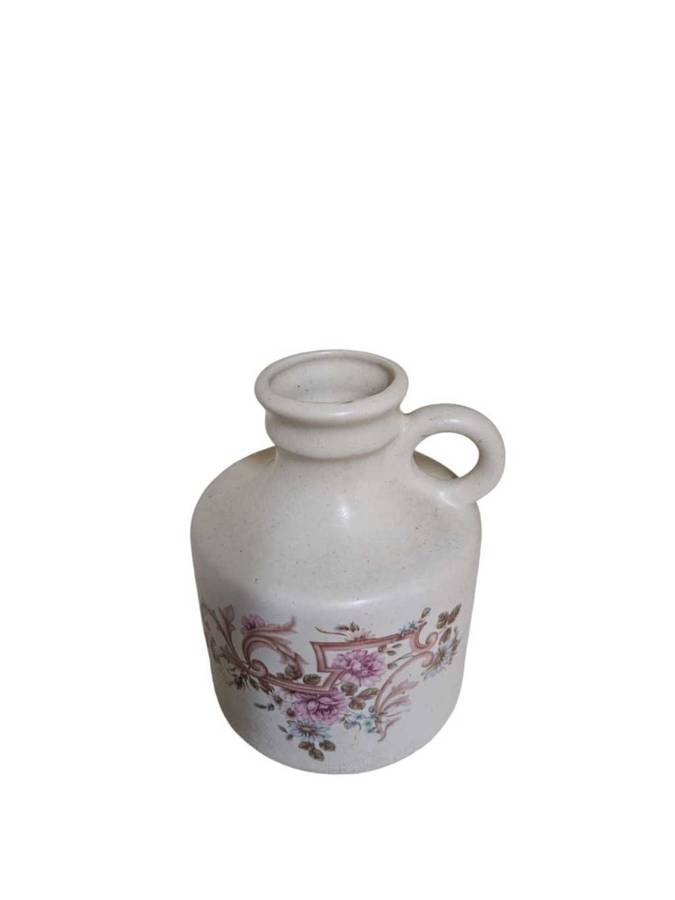 Vintage Ceramic Jar Rococo styled