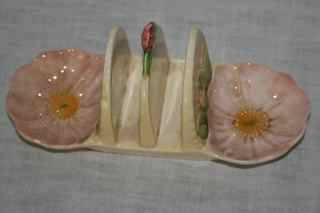 MAGNIFICENT VINTAGE  CARLTON WARE TOAST RACK