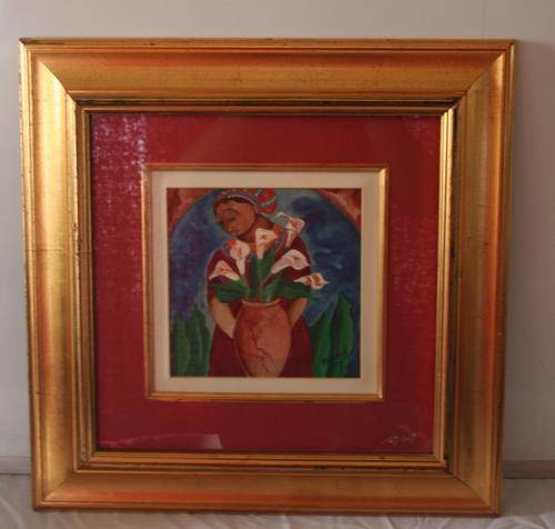 MAGNIFICENT PAINTING BY P LESSING