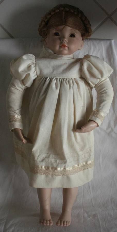 EMILY HAD A HARD LIVE LOOKING FOR GOOD HOME UP FOR ADOPTION  PORCELAIN DOLL