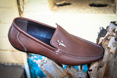 Brown Men's Designer (CESARE PACIOTTI) Loafers (also available in black) - Size 41