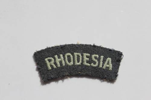 Rhodesia Army Cloth Shoulder Title