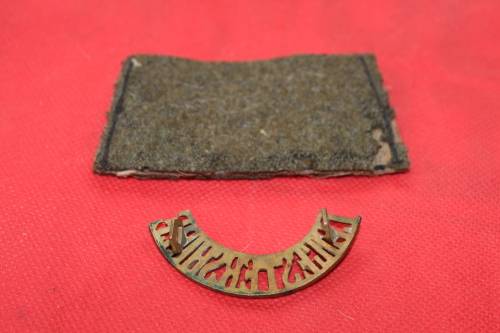 British Shoulders Titles WW 2