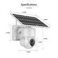 ANDOWL Q-SX81 5G / Wifi 4K Solar Battery Floodlight Camera