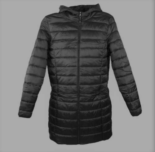 LADIES LONG LENGTH PADDED JACKET (L) A|K CASUAL