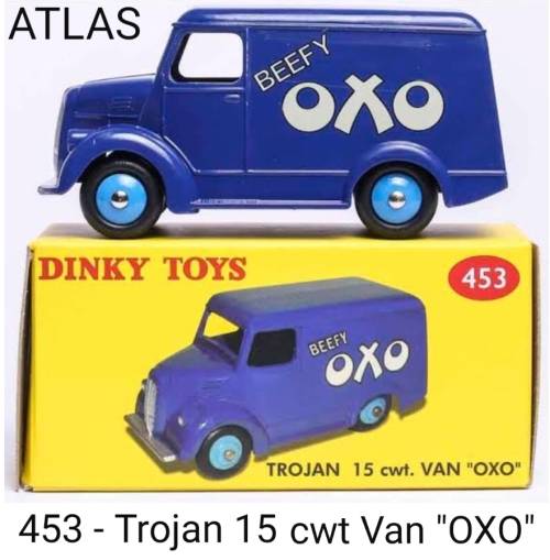 Atlas Dinky Toys - Trjan 15 cwt Van "OXO" - RARE !!!