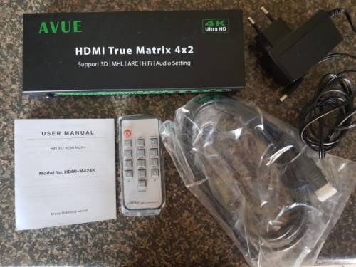 Avue 4x2 HDMI Matrix/Switch
