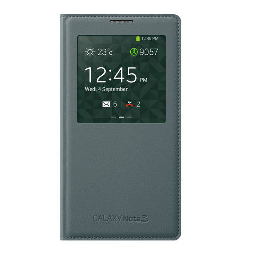 samsung galaxy note 3 cover s view grey