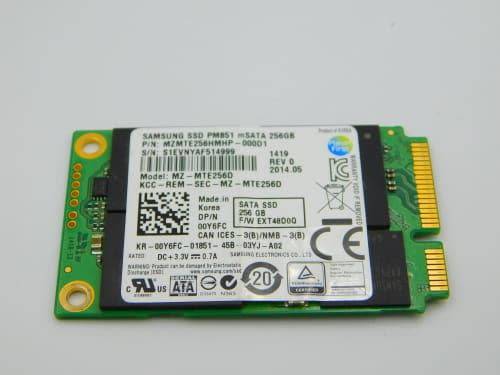 Samsung SSD PM851 mSATA 256GB (Solid State Drive)