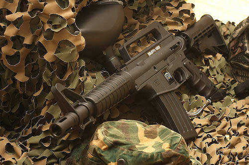 TIPPMANN BRAVO ONE TACTICAL EDITION PAINTBALL RIFLE