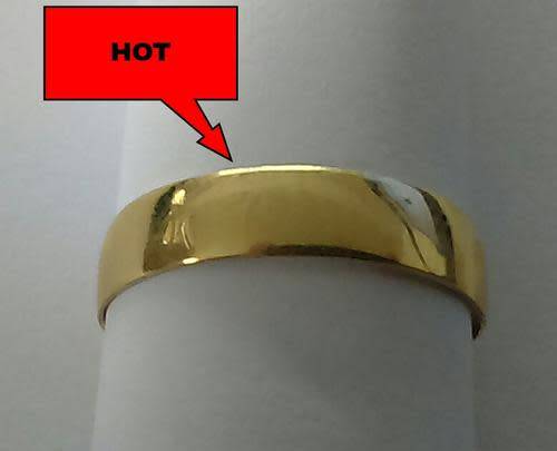 9CT SOLID GOLD RING