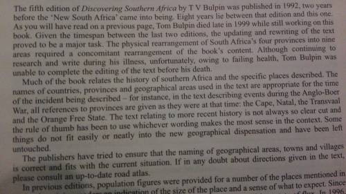 DISCOVERING SOUTHERN AFRICA by T V BULPIN Sixth Edition ( travel tourist information )