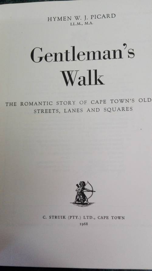 2 Books by H W J PICARD  ; GENTLEMAN'S WALK  plus LORDS OF STALPLEIN