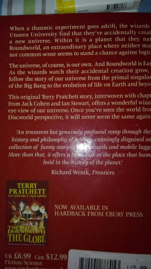 THE SCIENCE OF DISCWORLD by TERRY PRATCHETT Updated with 2 new Chapters