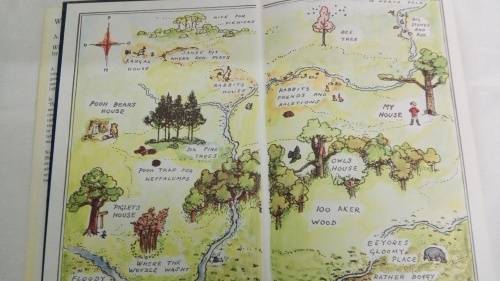 2 Books WINNIE THE POOH A A MILNE and WIND IN THE WILLOWS KENNITH GRAHAME