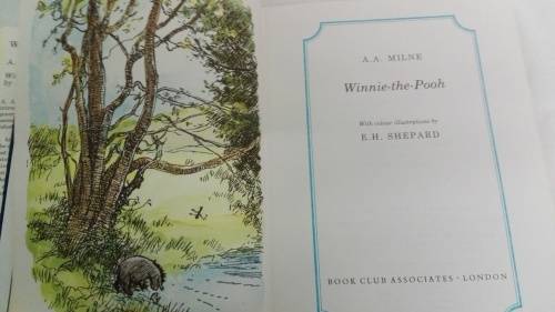 2 Books WINNIE THE POOH A A MILNE and WIND IN THE WILLOWS KENNITH GRAHAME