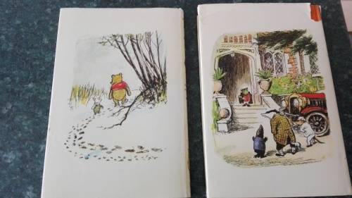 2 Books WINNIE THE POOH A A MILNE and WIND IN THE WILLOWS KENNITH GRAHAME