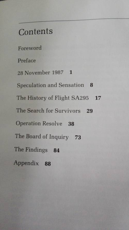 HELDERBERG DEATH FLIGHT SA 295 by RONNIE WATT (South African Airways  areoplane  crash )