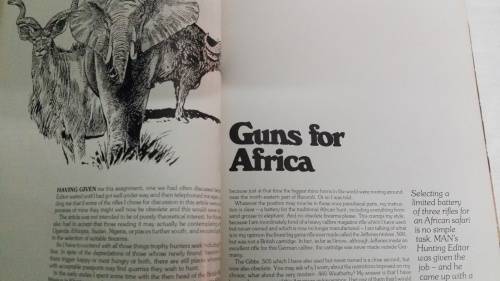 MAGNUM Outdoor Adventure and Hunting Annual 80/81 South African Edition