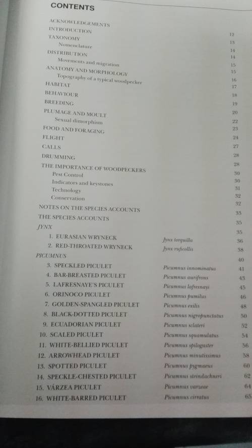 WOODPECKERS OF THE WORLD ; A Photographic Guide : GERARD GORMAN First Printing 2014