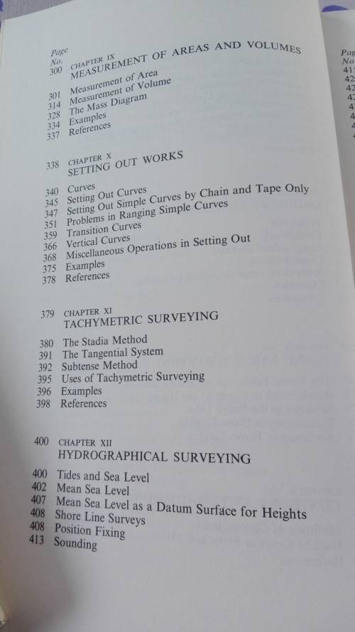 PLANE and GEODETIC SURVEYING for ENGINEERS by the late David Clark Vol 1 Plane Surveying 1977