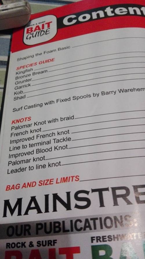 ROCK AND SURF BAIT GUIDE Angling Times