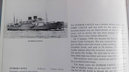 IN SOUTH AFRICAN WATERS Passenger Liners Since 1930 David Hughes & Peter Humphries incl Union Castle