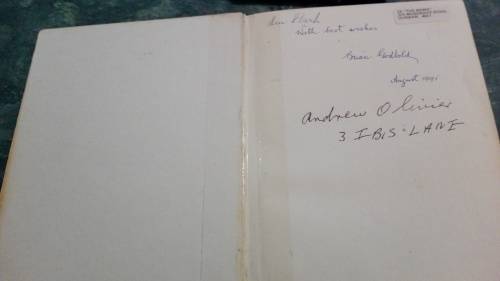MOUNTAINS BULLETS AND BLESSINGS The Autobiography of Brian Godbold ( signed ) (a reading copy )
