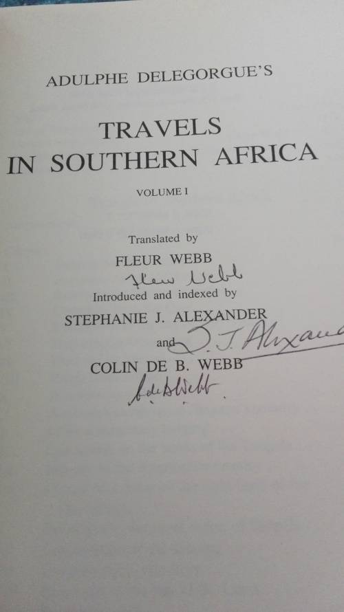 TRAVELS IN SOUTHERN AFRICA Volumes 1 and II ADULPHE DELEGORGUE