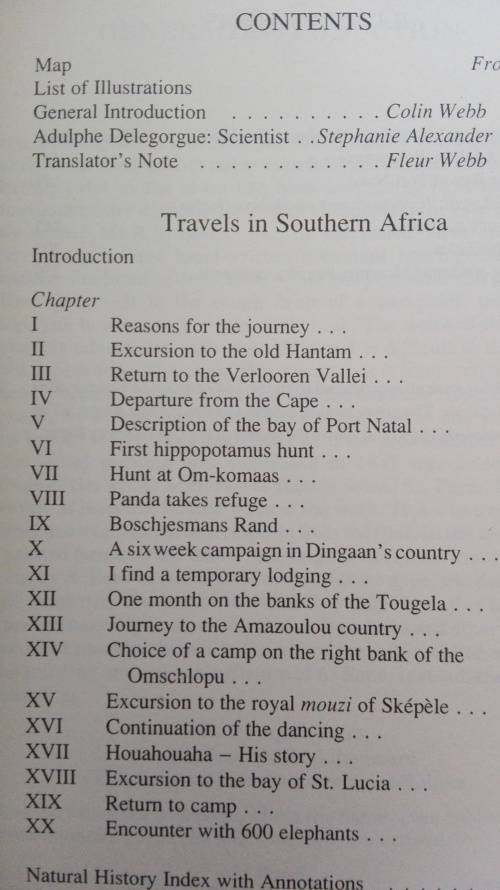 TRAVELS IN SOUTHERN AFRICA Volumes 1 and II ADULPHE DELEGORGUE