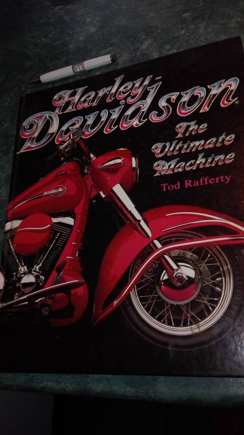 HARLEY DAVIDSON The Ultimate Machine TOD RAFFERTY   book motorcycle motorbike