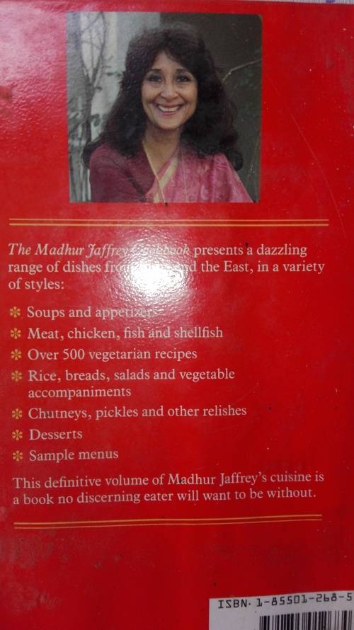 THE MADHUR JAFFREY COOKBOOK Over 650 Indian Vegetarian and Eastern Recipes
