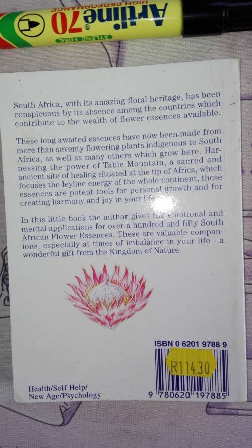THE SOUTH AFRICAN FLOWER ESSENCES JANET UNITE ( essence fragrence  )