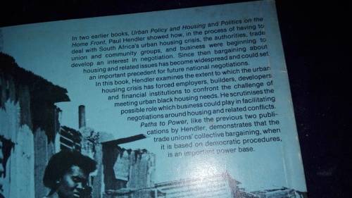 PATHS TO POWER PAUL HENDLER South African Institute of Race Relations