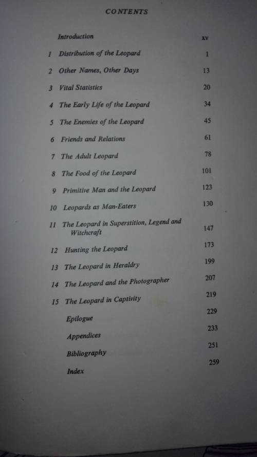 THE LEOPARD PETER TURNBULL- KEMP (NB ; An Ex Library Book )