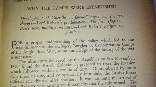 THE CONCENTRATION CAMPS FACTS FIGURES AND FABLES Colonel A C MARTIN Boer War