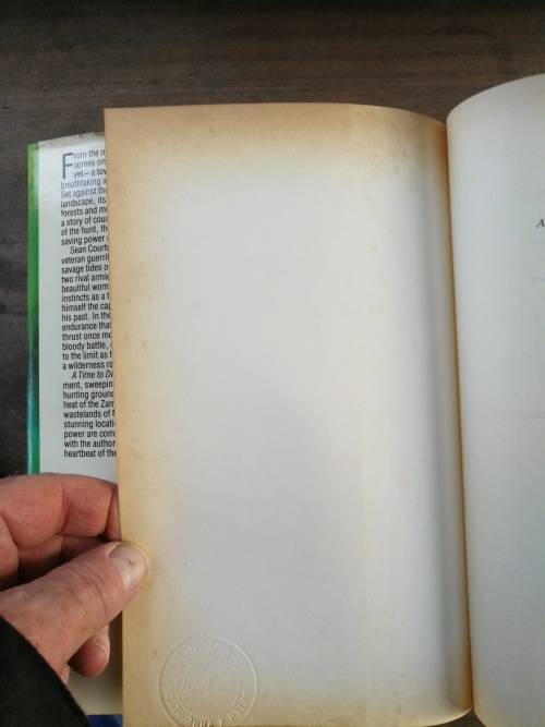 A TIME TO DIE WILBUR SMITH Hardcover Heinemann First Edition 1989