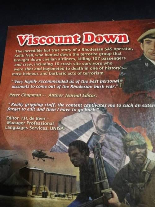 VISCOUNT DOWN The Complete Story of the RHODESIAN Viscount Disasters KEITH NEL Rhodesiana
