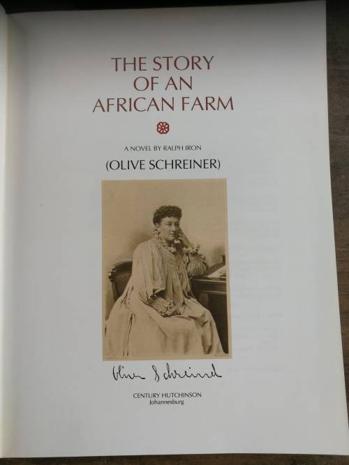 THE STORY OF AN AFRICAN FARM OLIVE SCHREINER with Introduction by DORIS LESSING Illustrated