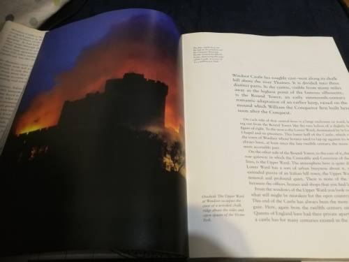 RESTORATION , The REBUILDING of WINDSOR CASTLE ADAM NICOLSON ( Following the Fire ) ( Britain )