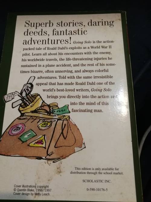 Bundle of SIX ROALD DAHL Books  for Children