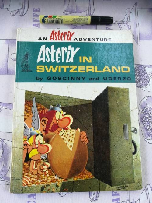 ASTERIX IN SWITZERLAND GOSCINNY AND UDERZO ( Hardcover )