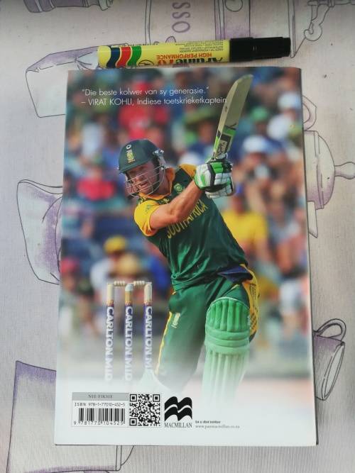 AB DIE OUTOBIOGRAFIE (  KRIEKET / CRICKET  Hardeband )