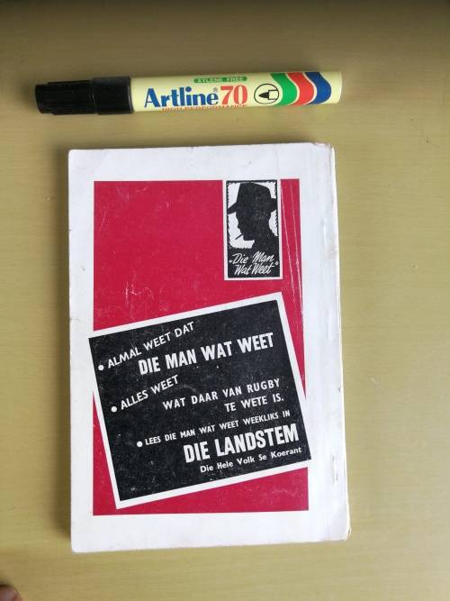 The South African RUGBY ANNUAL JAARBOEK 1957   Editor - Redakteur THEO MARAIS  S A RUGBY