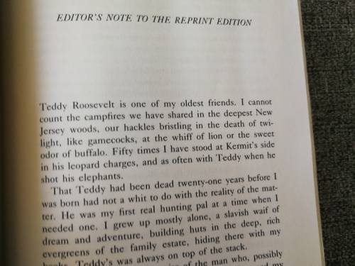 AFRICAN GAME TRAILS THEODORE ROOSEVELT Peter Capstick Series Editor ( Hunting )