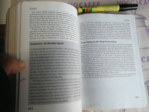 A FIELD GUIDE TO THE NATAL DRAKENSBERG Dave and Pat IRWIN Fully Revised Second Edition Signed
