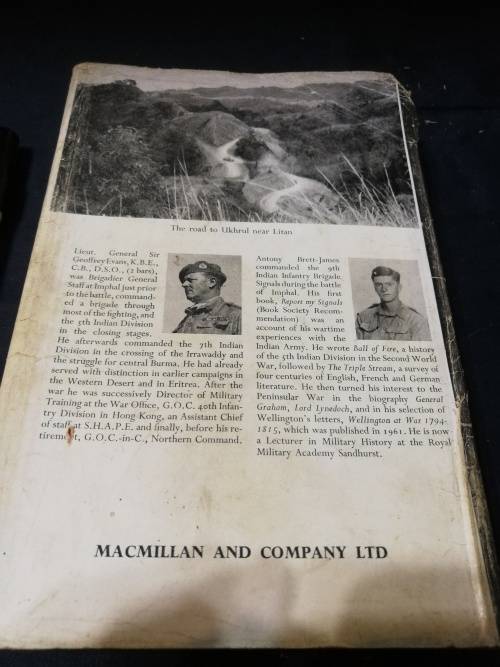 IMPHAL A Flower on Lofty Heights Lieutenant-General SIR GEOFFREY EVANS and ANTONY BRETT-JAMES